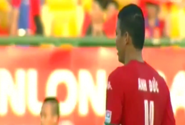 VIDEO: Anh Đức lập hattrick, Bình Dương thắng đậm Cà Mau ở Cúp QG