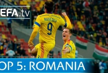 VIDEO: Top 5 bàn thắng đẹp của Romania ở vòng loại Euro 2016