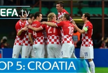 VIDEO: Top 5 bàn thắng đẹp của Croatia ở vòng loại Euro 2016