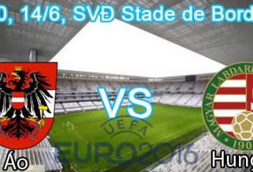 Nhận định kèo Áo vs Hungary 23h00 ngày 14/6: Ngựa ô bẻ hoa hồng