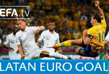 VIDEO: 6 bàn thắng đẳng cấp của Ibrahimovic ở các kỳ Euro