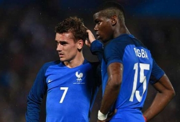 Paul Pogba, Griezmann có thể phải ngồi ngoài ở trận Pháp gặp Albania