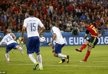 Video bàn thắng: Bỉ 0-2 Italia (EURO 2016)