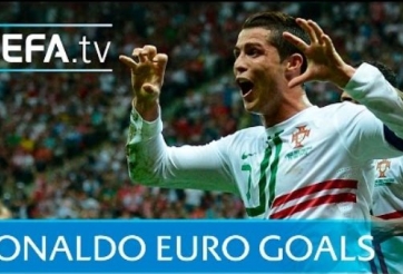 VIDEO: Toàn bộ 6 bàn thắng đẳng cấp của Ronaldo ở các kỳ Euro
