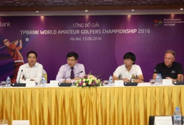 Khởi động giải ‘TPBank World Amateur Golfers Championship 2016’