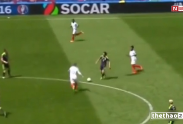 VIDEO: Pha xỏ háng điệu nghệ của Joe Allen với Rooney