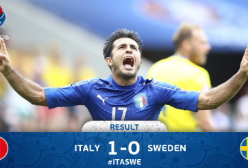 VIDEO: Eder sắm vai người hùng của tuyển Ý với pha solo đẳng cấp