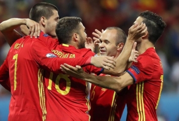 ĐHTB lượt 2 vòng bảng EURO 2016: Tây Ban Nha áp đảo
