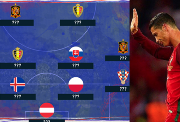 Nhật ký Euro 2016 ngày 20/6: Ronaldo biến mất trong đội hình tiêu biểu