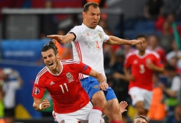 Hàng công tỏa sáng, xứ Wales tiễn 'gấu' Nga về nước