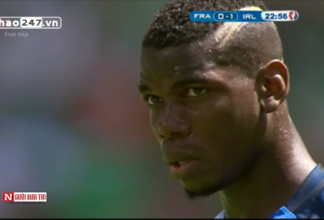 VIDEO: Pogba bị bắt bài ở cú sút phạt hiểm hóc từ khoảng cách 30m