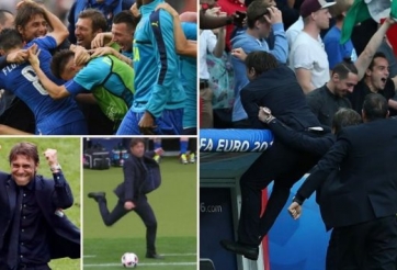 HLV Conte cực 'dị' trong chiến thắng của tuyển Ý trước Tây Ban Nha