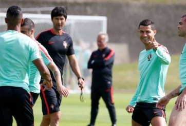 VIDEO: Bồ Đào Nha tập luyện trước thềm đại chiến với Ba Lan