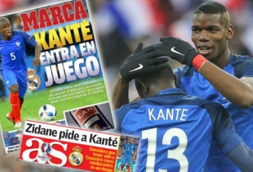 Real Madrid rao bán 2 sao 'khủng' vì bom tấn Pogba và Kante