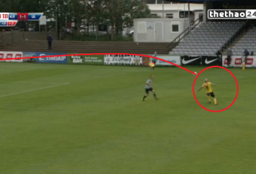 VIDEO: Siêu phẩm volley khó tin ở giải VĐQG Iceland