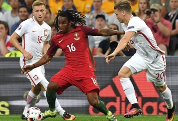 VIDEO: Thần đồng Renato Sanches gỡ hòa cho Bồ Đào Nha