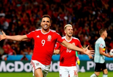 VIDEO: Robson-Kanu ghi bàn sau pha xử lý đẳng cấp (Bỉ 1-2 Wales)