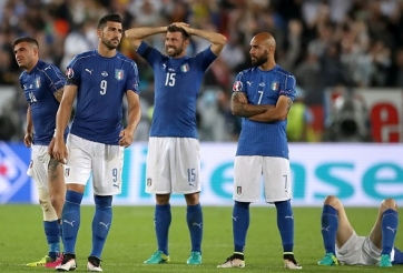Italia lập kỷ lục buồn sau thất bại trước người Đức