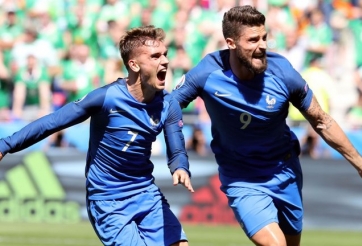 Đội hình tiêu biểu tứ kết EURO 2016: Hàng công gà trống