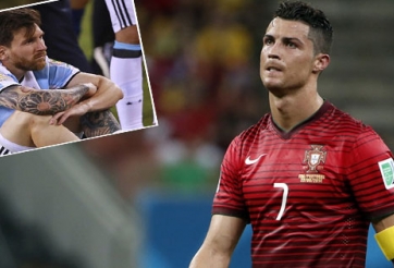 Ronaldo: 'Thật đau lòng khi thấy Messi khóc'