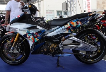 Exciter độ bản Valentino Rossi rinh giải quán quân xe độ