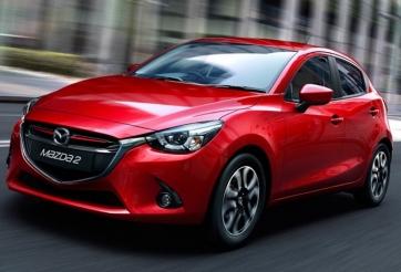 Sau thuế giá Mazda 2 cũng giảm nhẹ