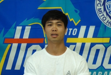 Công Phượng chia sẻ mục tiêu và ước mơ tại Mito HollyHock