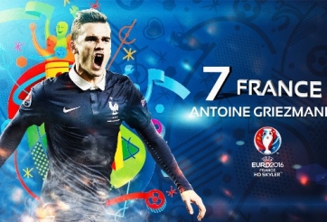 VIDEO: 6 bàn thắng của Vua phá lưới Griezmann ở Euro 2016