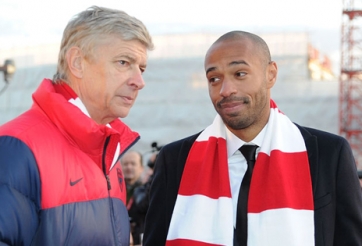 Xong: HLV Wenger buộc Thierry Henry lại rời Arsenal