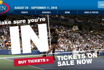 Giải quần vợt US Open tăng tiền thưởng kỷ lục