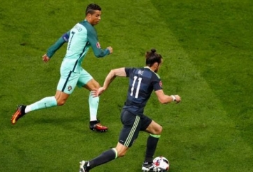 VIDEO: So màn trình diễn Ronaldo vs Bale tại Euro 2016