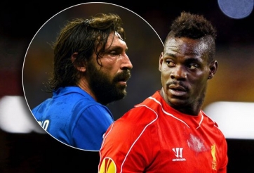 Pirlo: 'Balotelli lẽ ra phải là cầu thủ hàng đầu thế giới hiện tại'