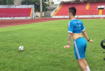 VIDEO: Phong cách ghi bàn có 1 không 2 của cầu thủ Hải Phòng
