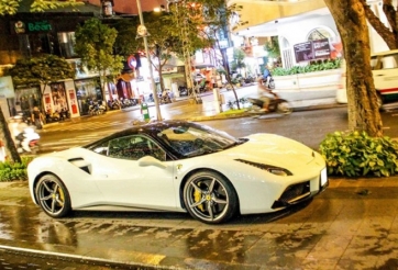 Cường Đôla - thêm vào kho siêu xe Ferrari 488 GTB
