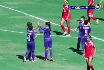 Video bàn thắng: Nữ Thái Lan 4-0 Nữ Philippines (Giải vô địch Đông Nam Á 2016)