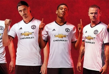 Ra mắt mẫu áo đấu thứ ba của MU dùng ở trận mở màn NHA
