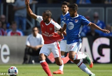 Video bàn thắng: MLS All-Stars 1-2 Arsenal