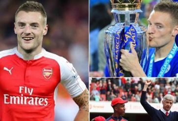 Jamie Vardy nói kháy Arsenal trên đất Mỹ