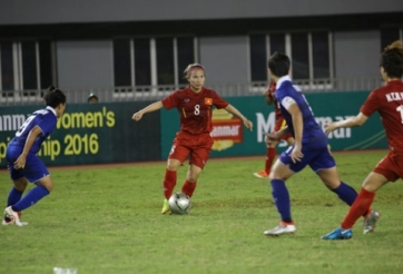 Video bàn thắng: Việt Nam 1-1 Thái Lan (Chung kết bóng đá nữ Đông Nam Á 2016)