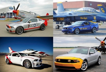 Điểm mặt 9 chiếc Ford Mustang 'chiến đấu cơ'