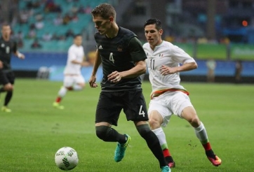 Video bàn thắng: Mexico 2-2 Đức (Bóng đá nam Olympic Rio 2016)
