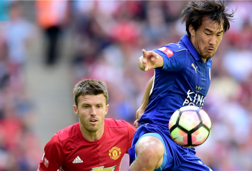 VIDEO: Okazaki uy hiếp khung thành MU với 2 cơ hội nguy hiểm liên tiếp