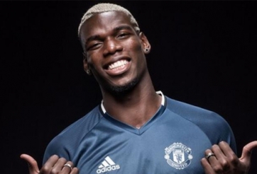 Xác định số áo của Pogba tại Man Utd