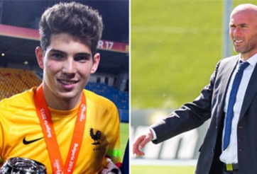 Zidane điền tên con trai vào danh sách đấu Siêu Cup châu Âu