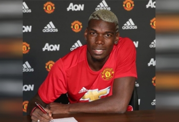 Tới Man Utd, Pogba ngỡ ngàng khi gặp ‘siêu bản sao’