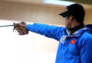 VIDEO: Phần thi 50 m súng ngắn của Hoàng Xuân Vinh ở Olympic 2012