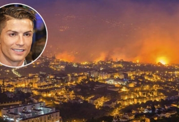 Quê nhà gặp họa lớn, Ronaldo ra tay nghĩa hiệp