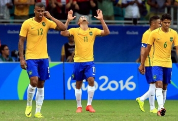 Video bàn thắng: Brazil 4-0 Đan Mạch (Vòng bảng Olympic 2016)