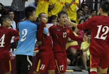 Futsal Việt Nam hòa kịch tính trước Ai Cập