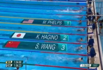 VIDEO: Michael Phelps giành HCV 200m bơi hỗn hợp nam (Olympic 2016)